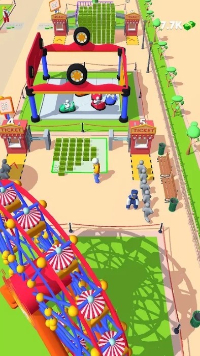 主题公园热潮游戏(theme park rush)1